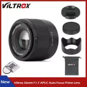 Viltrox AF 56mm F1.7 Air APS-C AF Prime Lens for Fujifilm Sony Nikon Cameras