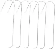 HOODANCOS 6Pcs Beading Needles Curved Design for Easy Threading for DIY Jewelry Making Crafts Durable Practical Hand Tool for Beads Yarn and More