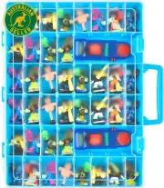 Case Compatible with Akedo Ultimate Arcade Warriors Starter Pack, Toy Storage fo