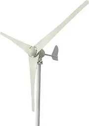 AISINILALAO 500W-800W Vertical Axis Permanent Magnet Wind Turbine Generator, Low Noise Helical Design Windmill for Home, Boats, Street Lighting (With Intelligent Controller),24v