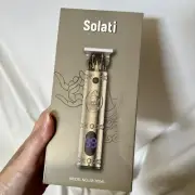 Solati Hair Clippers For Men Gold Tone New In Box Sealed