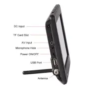 Portable ATSC 16:9 Digital TeleVis-ion TV TFT LED 1080P Video Player CHW