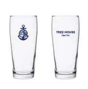 Tree House Brewing Willi Pint Glass Hello Cape Cod