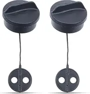 AUMEL Fuel Tank Cap Kit 2Pcs for Stihl FS75 FS80 FS85 FS120 FS200 FS38 FS45 FS55 FS56 FS72 FS74 FS76 FS86 FS88 FS106 FS108 FS120R FS200R FS250 FS300 FS350 FS400 FS450 Replaces 4128-350-0505