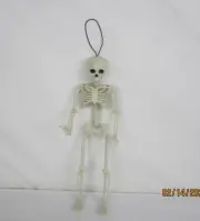 Halloween 14" Hanging Posable Skeleton