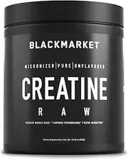 BlackMarket - Raw Creatine, 300 Grams