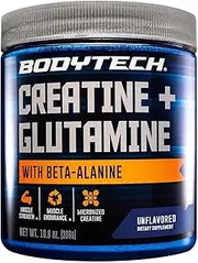 Bodytech - Creatine & Glutamine with Beta-Alanine, 320ml powder
