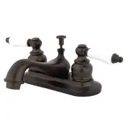 Kingston Brass KB60.B Restoration 1.2 GPM Centerset Bathroom - Bronze