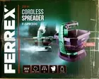 Spreader, CORDLESS, FERREX-Xfinity 20v batt. system. For Seed or Fertilizer. NEW