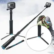 Foldable Tripod Selfie Stick for Action Cameras - 23.5-81cm Length