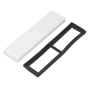 8000Grit Sharpening Stone White Jade Iron Whetstone With Rubber Base