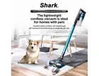 FREE Shipping Shark IZ102 Cordless Vacuum w/ Self Cleaning Brushroll Blue/Grey