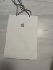 Apple Paper White Bag Gift Wrap