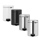 Brabantia Newicon Pedal Bin Recycle (2x2L) - Brilliant Steel