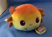 Teeturtle - the Original Reversible Axolotl Plushie - RAINBOW & GRAY/PURPLE Toy