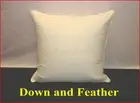 GOOSE 70% DOWN 1 SCATTER INSERT CUSHION 55 X 55CM 100% COTTON COVER