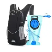 Hydration Pack,Hydration Backpack with 2L Hydration Bladder Lightweight Black