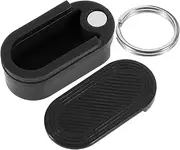 Small Keychain Pill Box Portable Magnetic Travel Container Plastic Case for Easy Medication Storage for Supplements for Daily Use