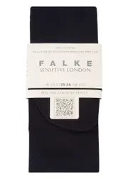 Falke Sensitive London Stretch Cotton Socks - Navy - 1 1