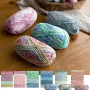 40g Handmade Woven Soft Segment Dyed Gradient Yarn DIY Crochet Sweater Shawl