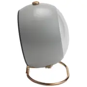 1X(Silent Alarm Clock Bedside Small Table Clock Non Ticking Analogue Retro9468