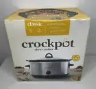 Crock-Pot SCV700-SS 7 qt. Manual Slow Cooker, Classic, Stainless Finish - New