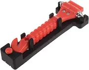 Portable Emergency Hammer Automobile Safety Equipment Emergency Tool Kit,Mini Car Safety Hammer Life Saving Escape Emergency Hammer Belt Cutter Window Glass Breaker Car Rescue Tool, One Color, One