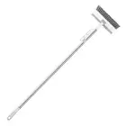 Tile Grout Burr Cleaner Scrubber Rotatable Floor Scrub Brush with Long Handle