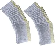 PAMINGONO 40pcs Reusable Eyelash Extension Pads Lint Eye Masks for Lash Isolation and Removal Nonwoven Portable Beauty Tool for Grafted Eyelashes