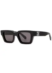 Off-white Virgil Rectangle-frame Sunglasses - Black ONE SIZE