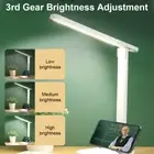 Touch LED Desk Lamp Bedside Study Reading Table Light USB Ports Dimmable