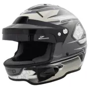 Zamp H761C01XL, RL-70E Helmet, X-Large, Gray/Light Gray, Snell SA2020