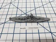 Battleship - Nevada - 1944 Variant - US Navy - Wargaming - Axis and Allies - Nav