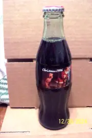 Christmas 1996 - Unopened Coca-Cola Bottle