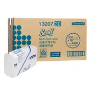 Kimberly Clark Scott Multifold Hand Towel 16 Packs x 250 Towels (13207)