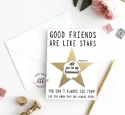 Will You Be My Bridesmaid MOH White Wedding Card Gold Scratch off Star