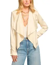 Ramy Brook Maleah Draped Jacket