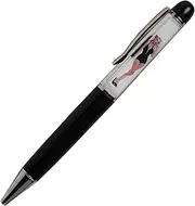 Naked Lady Girl Fancy Writing Journaling Office Pen Floating Floater Tip And Strip Kawaii Ballpoint Nude Pens For Adult Women Men Nice Gift(Black)