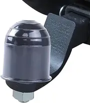 Trailer Hitch Ball Head Cover | Tow Caps | Rubber Balls Protector Shield | Towing Equipment Accessory | Heavy Duty Mount Guard Cap | Vehicle Hauling Safety Fitting Solution