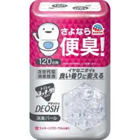 在飛比找ETMall東森購物網優惠-日本 白元 廁所清爽 DEOSH除臭精球230克(清新花香)