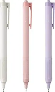 Tombow FCF-311X Tombow Pencil Permanent Ballpoint Pen Monograph Light 0.38mm Black Ink Smoky Color Axis Assorted 3 Pack