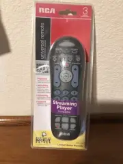 RCA Universal Remote 3 Device Partially Backlit Keypad Big Buttons RCR314WR New