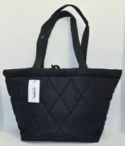 Vera Bradley East West Tote in Ultralight Moonless Night Black