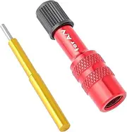 Pump Fork Adapter - Anti Slip Valve Extension Adapter | Aluminum Fork Adapter for Mountain Bike Road Bike Tire Pump Accessories