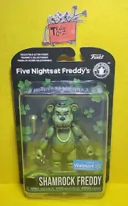 NEW FIVE NIGHTS AT FREDDYS SHAMROCK FREDDY ACTION FIGURE WALMART EXCLUSIVE FUNKO
