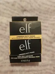 NIB e.l.f. - Luminous Putty Primer - Universal Glow - 0.74 Oz Free Shipping