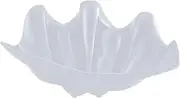Winco PSBW-5W Shell Bowls, 5-Quart, Pearl,White,Medium