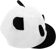 [FOMIYES] Panda Baseball Cap for Lightweight Cotton Snapback Hat with Soft Brim Breathable Sunshade Protection for Boys Adorable Animal Design