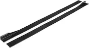2.2m Car Side Skirts Rocker Splitters Diffuser Wings Compatible for Nissan SENTRA Altima Maxima 300Z 350Z 370Z Body Kit(2.2m Glossy Black)