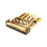Raw King Size Cigarette Rolling Machine with 4 Papers and 2 Booklets of Tips